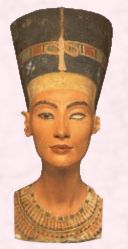 Nefertiti - Egyptian queen and wife of Akhenaton