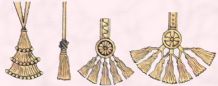 Ancient Assyrian Clothing Drapery - Tassels