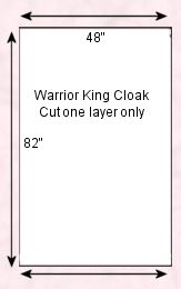 Warrior King Egyptian Costume