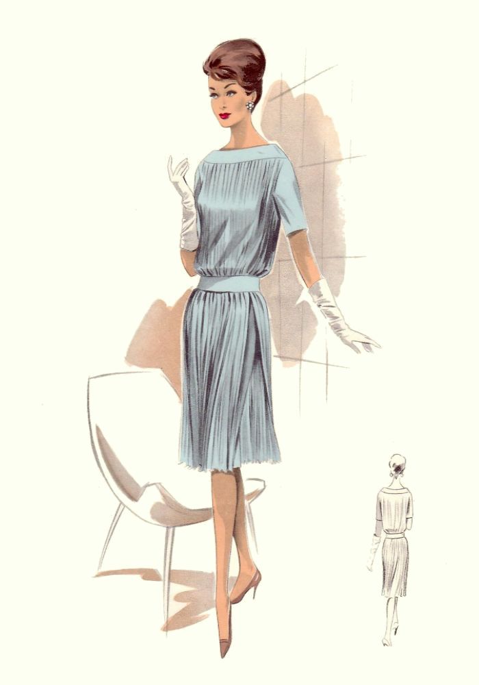 1960s Fashion History Costume History Drawings c1962 1966 1960s Fashion History Costume History Drawings c1962 1966