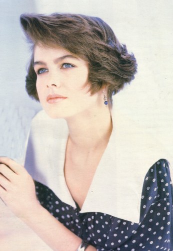  show late 1980's images of short, but full high hairstyles which owed 