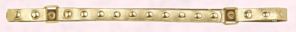 Linea multi chain link and gold mesh belt �29