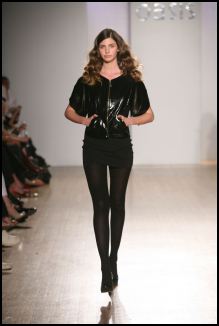 PVC gives a new take on outerwear with short and boxy styles 