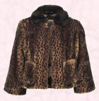 This short animal print faux jacket is from River Island Clothing Co. Ltd AW08 Womenswear
