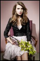 Dorothy Perkins Autumn/Winter 2008 collection leather jacket �100/�160.