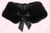  Wallis Autumn 2008 Collection - Black faux fur ribbon tie stole �12/�20. 
