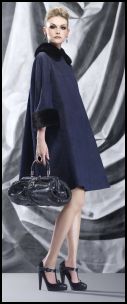 Dior navy pyramid line coat