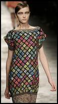 Sequin tunic dress.