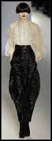 YSL sequin trousers autumn 2008 trends