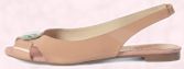 Shoe 24 - Pastel pink jewelled slingback, £49 from Long Tall Sally Summer 2008 Shoes and Accessories 