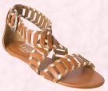 Tan Sandal Loopy Loo �50 from Spring 2008 Office Ladies Collection at Office
