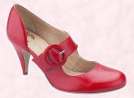 hoe 15 - Red Mary Jane shoe £44.99/ €75.50 River Island Clothing Co. Ltd Womenswear Footwear SS08 