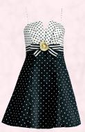 Debenhams Debut spot mini dress �100/�155 from the Womenswear Spring Summer 2008 range.