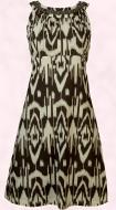 Dorothy Perkins Spring Summer 2008 Brown/cream safari print sun-dress �30 �45.