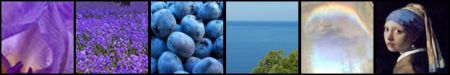 The blue tones of colour for fashion trends for Spring 2008 from Fashion-era.com