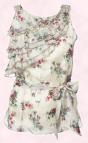 Wallis SS08 Look Book Cream floral blouse with asymmetric ruffle tiers but on a normal tunic top. £30, €47.