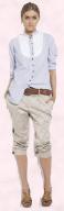 River Island shirt with cropped pants
