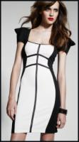 Debenhams - Star by Julien Macdonald Colour Block Day Dress �60/�93 - Autumn/Winter 2009 Womenswear 