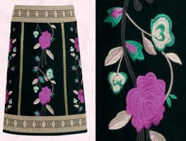 Monsoon Akira Skirt �75/�127 Eire - Monsoon Christmas 2009 - October - Daywear.