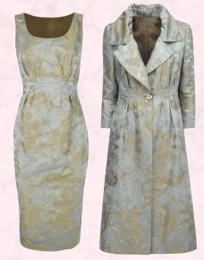 sheath dress with matching jacket