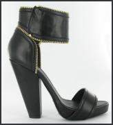 These zip embellished deep ankle strap heels are by Givenchy, available from Harvey Nichols.