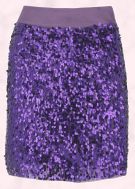 Marks & Spencer Limited Collection Purple Sequin Skirt £45.