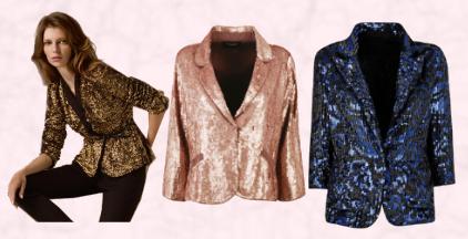 ladies sequin evening jackets