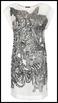 Marks & Spencer Spring Summer 2009 - Animal Print T-shirt in Black and White �19.50