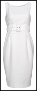 Belted white dress T59 8804D �45 Marks & Spencer Spring Summer 2009 .
