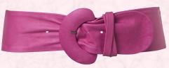 Jane Norman Leather covered cross keeper pink buckle belt, £20 Spring Summer 2009 - Lady Vamp Collection 