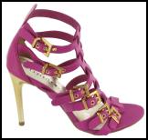 Marrianne (Pink) - £85 103 Buckle Detail Gladiator Moda in Pelle Spring/Summer 2009
