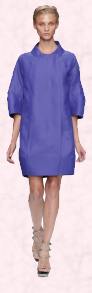 Celine coat dress in the most wonderful true lavender tone. Spring 2009 fashion trend.