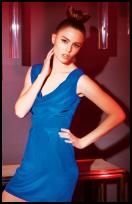 Blue Olga Dress £65/€110 (Éire) Spring / Summer 2009 Fusion - Due April - Monsoon Spring/Summer 2009.