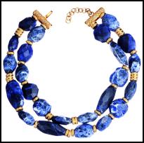 Dior Blue Necklace.
