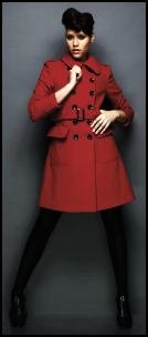 Matalan Red Coat.