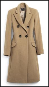 Camel British Warm Style Women's Coats