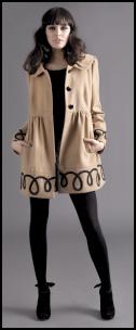 Camel Cornelli Coat Miss Selfridge