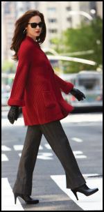 Bonmarch� Rib Coat Cardigan