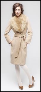 Primark - Cashmere Coat/Faux Fur Collar
