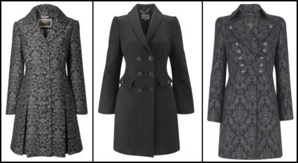 Jacquard Brocade Coats AW10