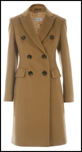 Sportmax Camel British Warm Women's Coats