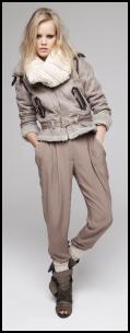 Shearling Coat - Belted Aviator 