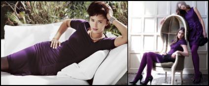 Alexon Autumn Winter 2010 - Purple Dress