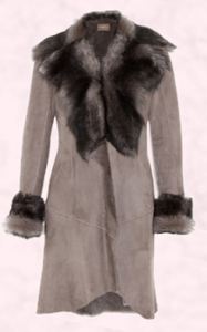 Shearling coat
