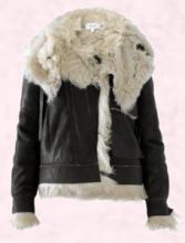 Shearling Leather Jacket - Pringle