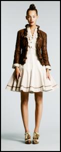 Hobbs - SS10 Heritage & Artisan Collection - Calder Leather Jacket, �349, Avon Blouse, �119, Kennet skirt, �199 Austell Brogue Tassel Court, �249.