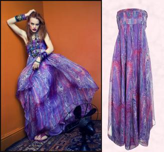 Floral Maxi Dress on It Looks As Though Purple Colours Are Here To Stay For Some Years As