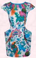 Monsoon Fusion Spring Summer 2010 - Due April - Blue Cosmic Dress �65/�110 Eire