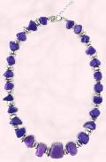 Phase Eight Pebble Necklace in Thistle �25.