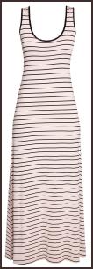 Stripe Maxi Dress �25 - Oli Clothing.